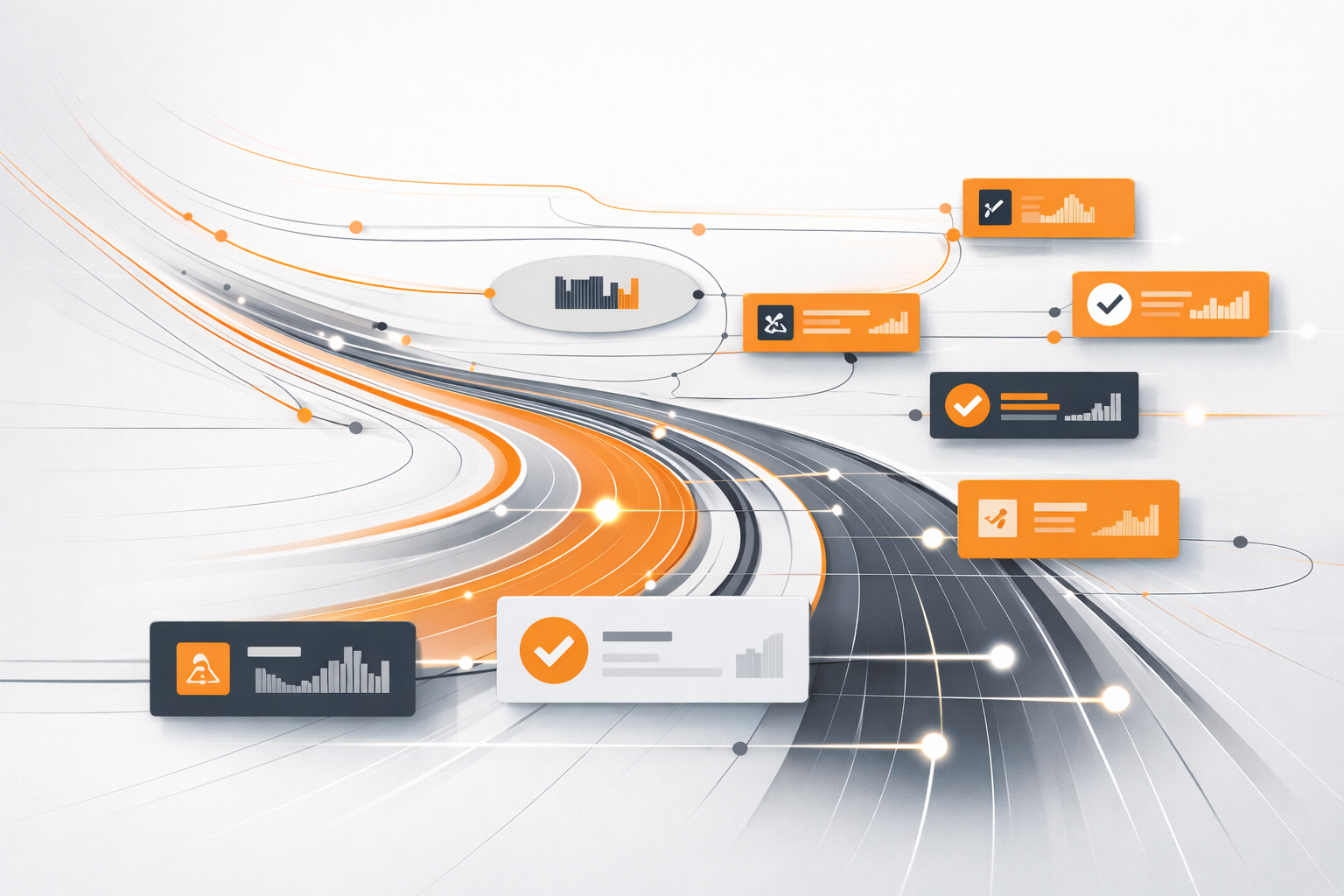 Timeline logging visualization